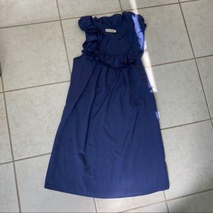 Blue shift dress